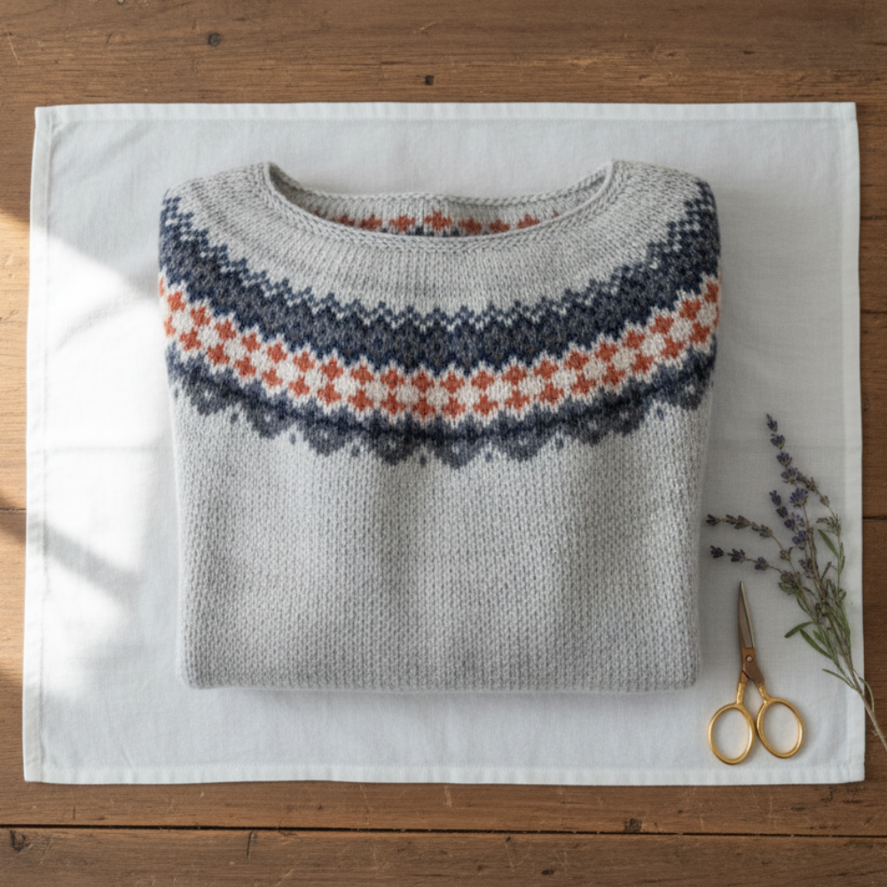 The Apricot Peak Sweater