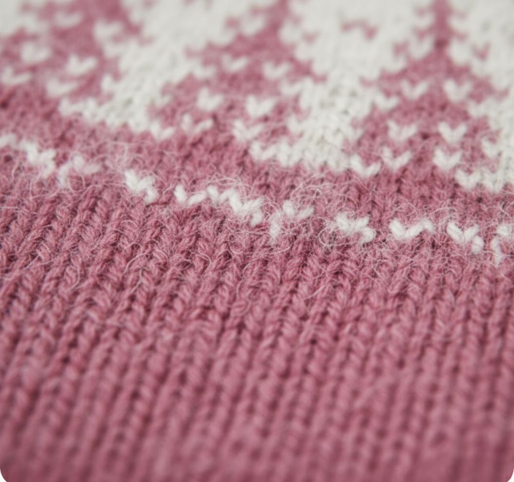 The Pink Pines Sweater
