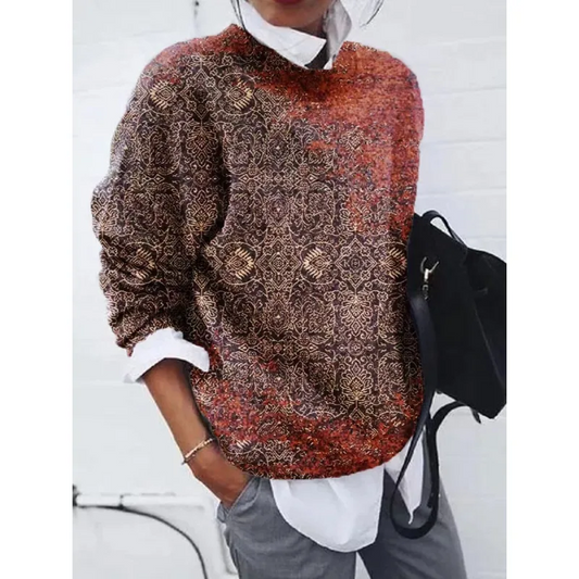 The Autumn Paisley Sweater