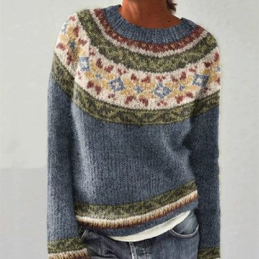 The Alpine Bloom Sweater