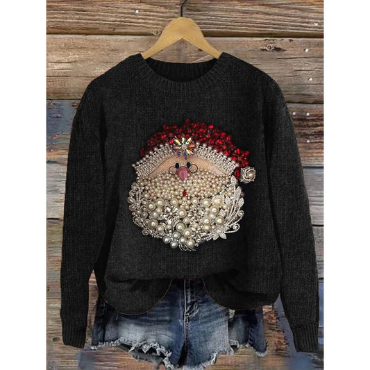 Luxury Santa Embellished Sweater