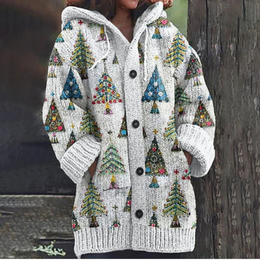 Winter Tree Collection Cardigan
