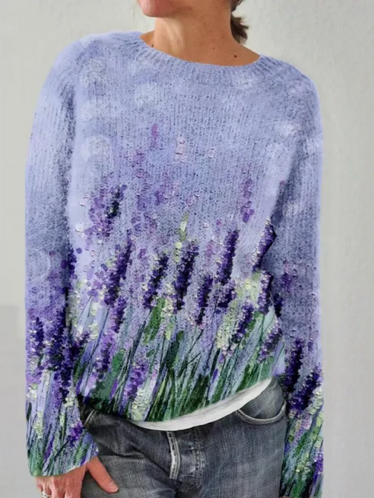The Lavender Fields Sweater