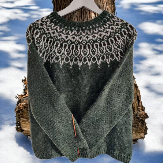 The Winter Pine Sweater